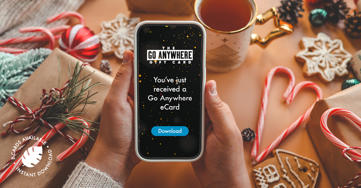 Gift an Irish hotel stay with a €20 bonus on the IrelandHotels.com Go Anywhere Gift Card