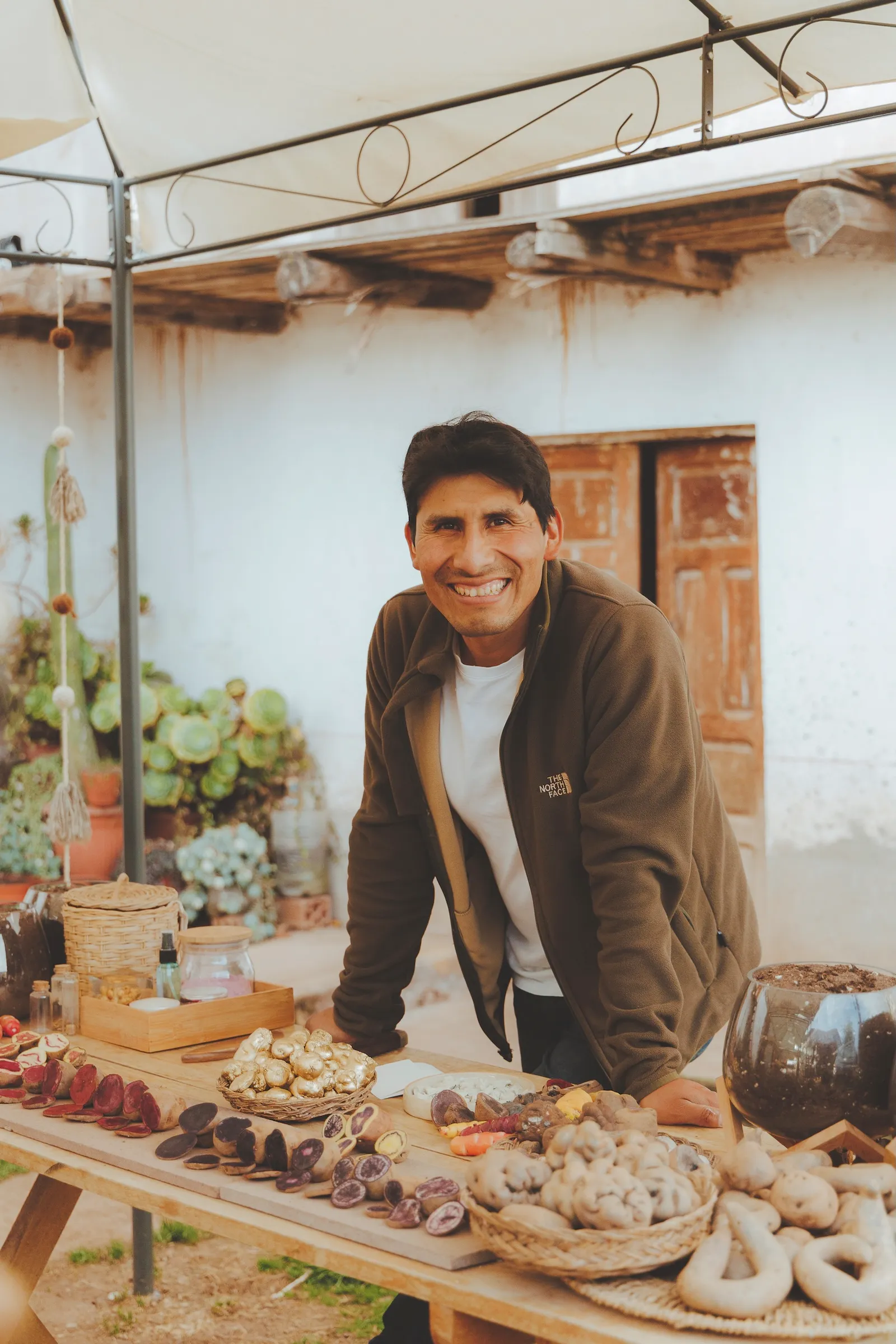 Manuel Choqque y sus superpapas.