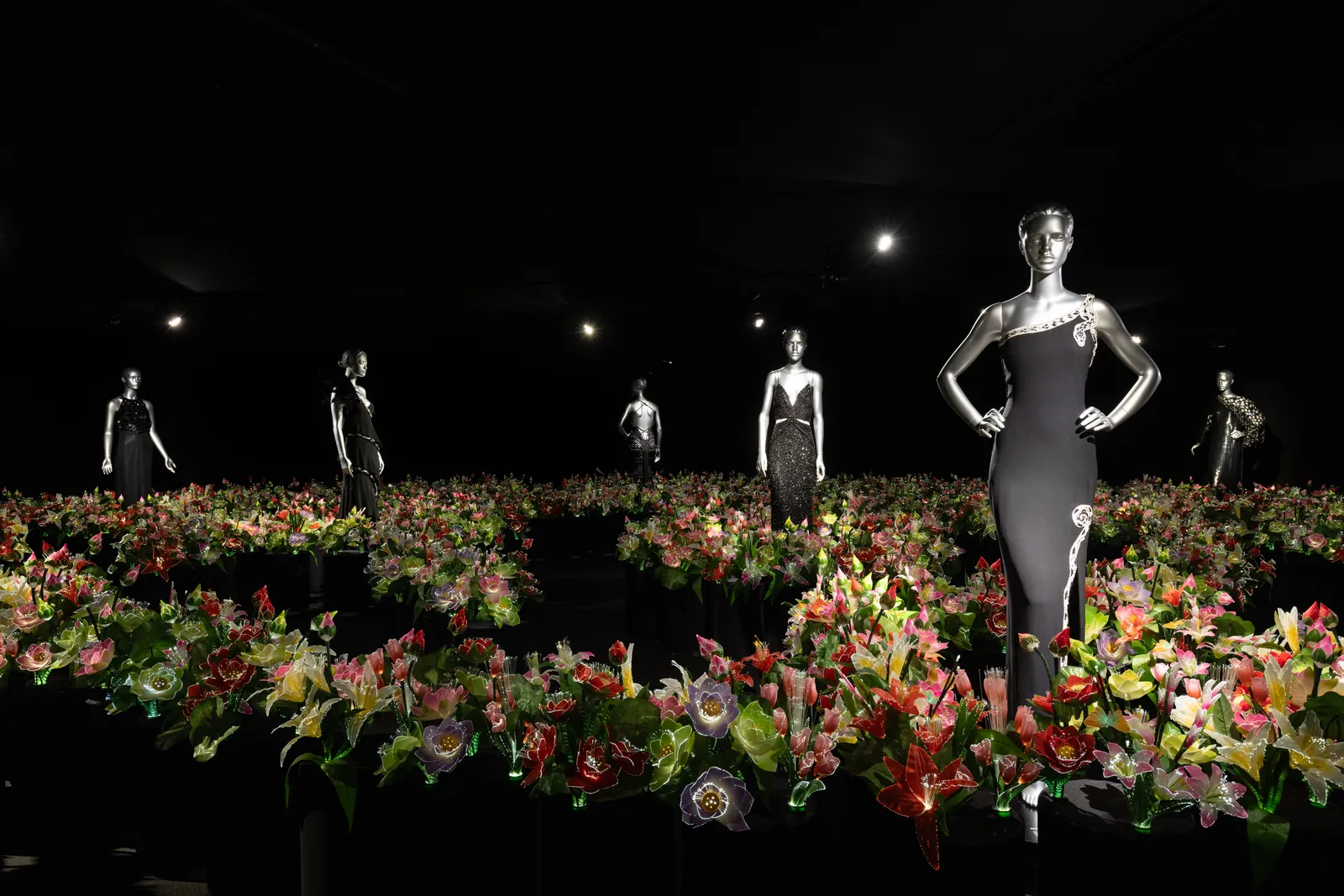 Vista de la exposición Venus, Valentino Garavani bajo la mirada de Joana Vasconcelos. MAAT 2026.