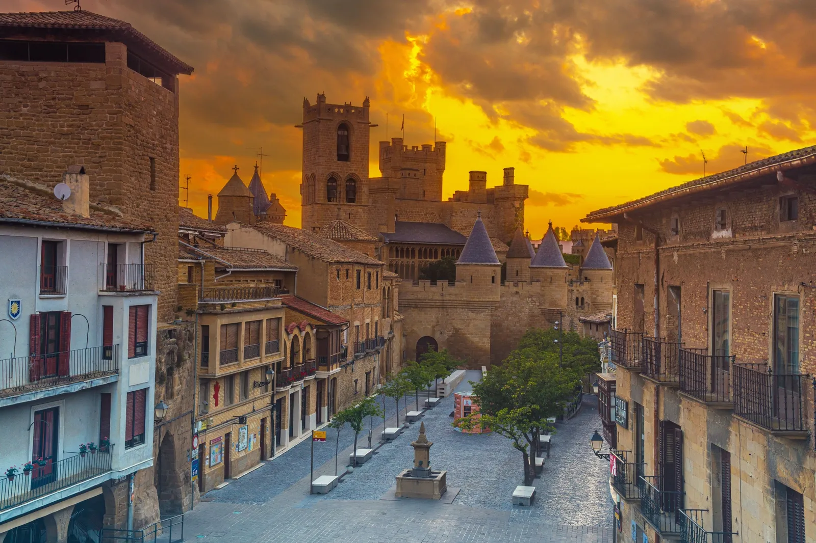 Palaciocastillo de los Reyes de Navarra.
