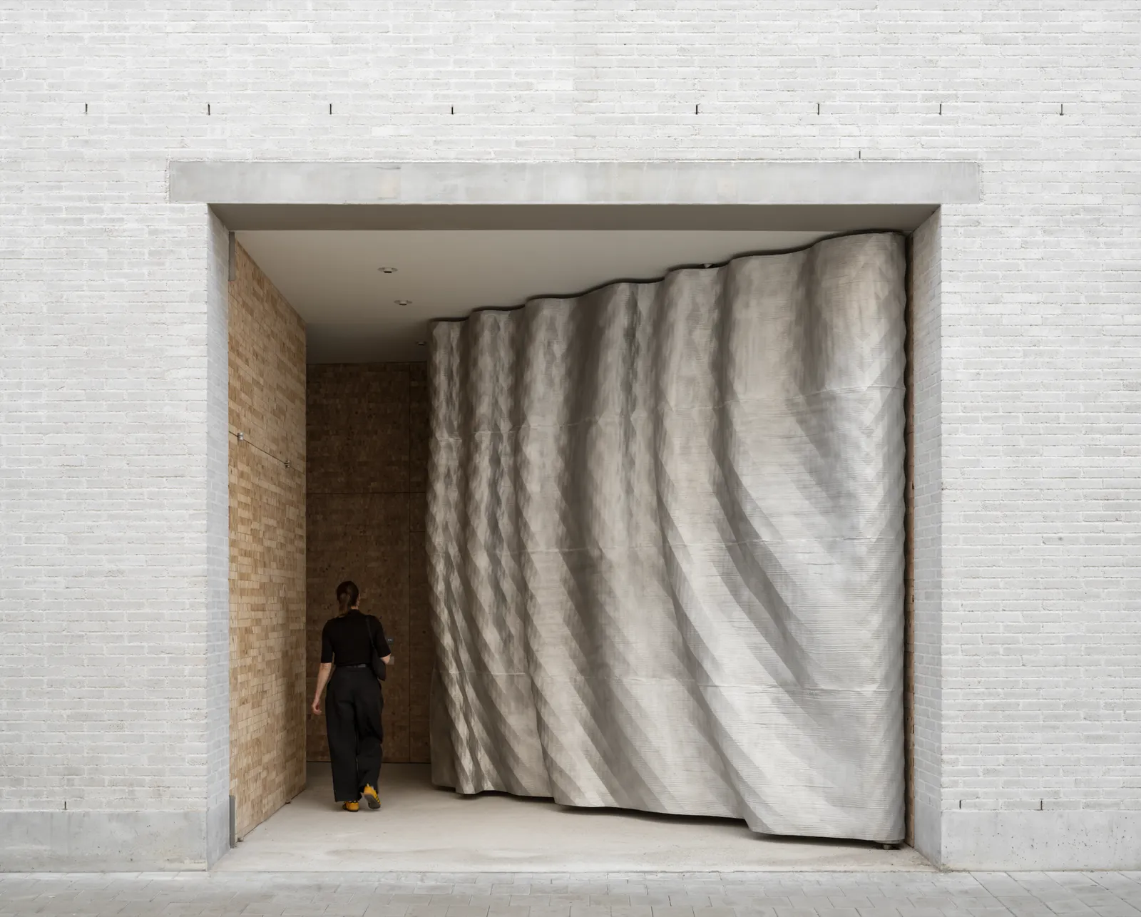 Puerta de entrada del Design Museum Gent